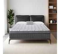 YIDATONG Matelas 160x200 cm - Épaisseur 26 cm Luxe - Extrêmement - Durable - Respirante - Fermeté Moyenne - Literie - Matelas Memoire De Forme - Noyau à Ressort indépendant - Ergonomique - 7 Zones