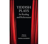 Yiddish Plays For Reading And Performance