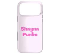 Yiddish Shayna Punim Rose Coque pour iPhone 17 Pro Max