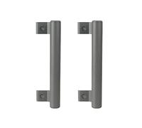 YIDELAI-2 pièces poignée de porte coulissante 8 pouces matériau en alliage d'aluminium convient pour porte patio, porte en verre. Remplacement de certaines anciennes poignées de porte