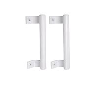 YIDELAI-2 pièces poignée de porte coulissante 8 pouces matériau en alliage d'aluminium convient pour porte patio, porte en verre. Remplacement de certaines anciennes poignées de porte