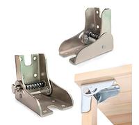 YIDELAI Charniere Pliante Autobloquante Support pliable Table et chaise Pieds Accessoires de quincaillerie (1 paire)