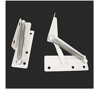 YIDELAI Charnières de levage à ressort (1 paire) Cadre de support d'appui-tête de canapé pliable à 80 degrés Blanc