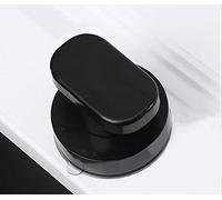 YIDELAI - Petite poignée de porte à ventouse puissante, noire, poignée de porte en verre, réfrigérateur, tiroir, salle de bain, mur, main courante à ventouse, poignée de baignoire, poignée d'armoire de cuisine