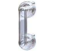 YIDELAI-Poignée de porte de ventouse, poignée d'armoire adhésive, accoudoir de porte coulissante de cuisine, facile à installer, convient aux fenêtres (L-Transparent colorless)