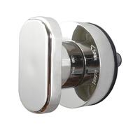 YIDELAI-Poignée de type ventouse la poignée de poussée et de traction du tiroir s'applique à la porte coulissante porte en verre porte d'armoire, etc. Pas besoin de perforation. (S-silver)