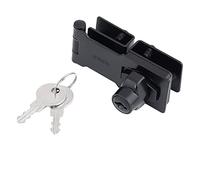 YIDELAI - Serrure de porte et d'armoire, serrure de porte bidirectionnelle en alliage de zinc, serrure de sécurité pour meubles, tiroirs, clôtures, armoires d'exposition, avec deux clés. Multi-usage