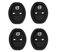 YIDIRUI 4 Pièces Couvercle de Protection de Loquet de Porte de Voiture pour Volvo XC60 2022-2023, Protecteur Serrure Porte en Silicone pour Voiture Accessoires Porte