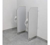 Yidlkecqey Cloison de Salle de Bain Étanche et Résistante à l’Humidité-Diviseur de Douche,Panneau de Cabine de Toilette et Séparateur d’Urinoir pour Toilettes/Salles de Douche(3Pcs)