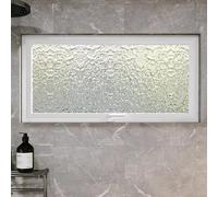 Yidlkecqey Fenêtre pivotante en Alliage d'aluminium, fenêtre à Pivot Central rotative à 360°, Design Anti-Regard avec Fonctions de Ventilation et d’apport de lumière(White C,70x65cm/27.5x25.6in)