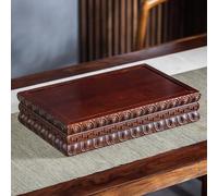 Yidlkecqey Table de méditation, niches bouddhistes pour usage domestique, petites niches bouddhistes, table de prière en bambou avec encens et niche bouddhiste(40x25x8cm/15.7x9.8x3in)