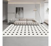 Yidlkecqey Tapis Chauffant électrique en graphène 220 V-240 V, Chauffe-Pieds à Chauffage Rapide, Chauffage d'appoint Infrarouge, pour Salon, Bureau, Yoga(B,100x200cm/39.4x78.7in)