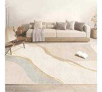 Yidlkecqey Tapis Chauffant Électrique en Graphène Double Couche Lavable et Détachable, Tapis de Chauffage au Sol pour Salon(Type A,200x300cm/78.7x118in)