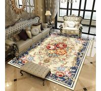 Yidlkecqey Tapis Chauffant Électrique en Graphène, Tapis de Sol Chauffant à Rayonnement Infrarouge, Tapis Chauffant avec Température et Minuterie Réglables(V,160x240cm/63x94.5in)