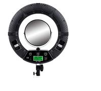 Yidoblo Kit de lumière d'anneau vidéo pour studio d'éclairage LED dimmable 18 pouces:télécommande,contrôle de l'application téléphonique,batterie, lampe couleurs RGB + W,trépied