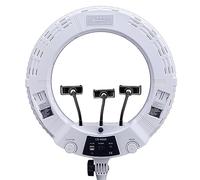 Yidoblo Kit d'éclairage annulaire LED 18 "3200K à 5500K Maquillage avec trépied,support pour téléphone,télécommande,sac de transport pour appareil photo téléphone portable vidéo YouTube TikTok