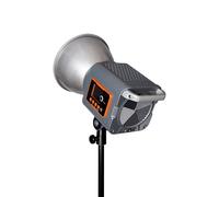 YIDOBLO ZR200 Pro 200 W COB Vidéo Lumière Bicolore 2700-6500K Support Bowens Universel, Spot LED avec 10 effets de lumière Contrôle APP Lampes Studio