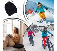 Yidueace Bonnet Chauffant - Chapeau Électrique 2 en 1 Réchauffeur de Tête - Collier Cervical Chauffant USB pour Femme - Équipement Froid s Femmes Randonnée Camping Ski Trajet