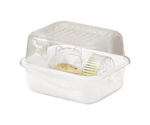 Yidueace Cage pour Hamster - Cage pour Petits Rongeurs - Enclos Transparent Interactif pour Petits Animaux Gerbilles Nains Intérieur Extérieur Jeu Détente