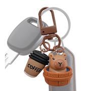 Yidueace Capybara Portable mignon réaliste avec métallique