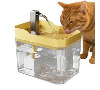 Yidueace Fountaine d'eau pour Animaux de Compagnie - Fountaine de consommation de Compagnie de silencieuse, Dispensateur d'eau de Grande capacité pour Les Chiens et Les Chats pour la Maison