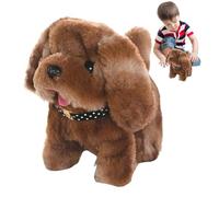 Yidueace Jouet électronique, Chien Robot en Peluche, Jouet de Course animé, Chien électronique Qui Marche interactif, Adorable Chien Robot électronique, réaliste pour Les, et