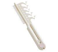 Yidueace Peigne - Peigne À Cheveux Stylisant En Forme De V Pour Lissage - Outil Coiffant Anti-Static pour Usage Quotidien Femmes et Famille