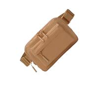 Yidueace Sac banane | Sac pour téléphone portable, sac banane étanche, pour la salle de gym, les vacances, le parc, l'entraînement en plein air, les trajets, marron clair, Voir description, Voir