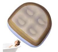 Yidueace Siège Rehausseur pour Spa | Coussin de Voyage Inflable - Support Lombaire Massant avec Ventouses pour Maison Bureau Camping Fauteuil Roulant Voyage Conduite Avion