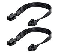 YieJoya Power PCIe 6 Broches vers 8 Broches PCI Express Lot de 2 câbles Adaptateur 6 Broches vers 8 Broches