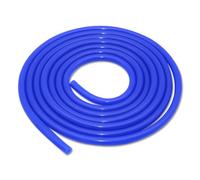 YIEMI Tuyau en silicone haute température - Bleu, diamètre intérieur 3 mm, longueur 3,5 m - Tuyau d'aspiration pour eau de refroidissement, liquide de refroidissement, système de turbine