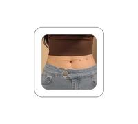 Yienate Chaîne De Taille Perle Sexy Chaîne De Corps Pendentif Perle Chaîne De Ventre Chaîne De Ceinture Chaîne D'estomac Bikini Argent Chaîne De Bijoux De Corps Cadeau Pour Les Femmes Et Les Filles