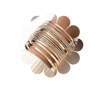 Yienate Lot de 15 bracelets indiens style bohémien Bollywood indien funky avec plusieurs couches de bracelets superposés punk épais texturés vintage ethniques pour tenue de mariage, bijoux pour femme