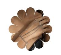 Yienate Punk Bracelet Doigt Chaîne Argent Harnais Bracelet 3 Doigts Lien Poignet Chaîne Esclave Bracelet Hip Hop Charme Main Chaîne Bracelet Bijoux Cadeau pour Femmes Filles