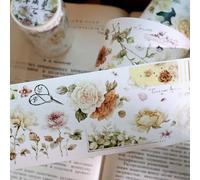 YiEr Vol13 Demi-Creek Moon, papier Washi floral Taiwan en PET autocollants, design original, pour fournitures de scrapbooking, fournitures de journal indésirable