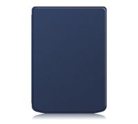 Yiernuo Coque pour Pocketbook Verse PB629 /Verse Pro PB634 6 Pouces e-Book Reader,Etui Housse de Folio avec Veille/Réveil Automatique,Bleu foncé