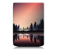 Yiernuo Coque pour Pocketbook Verse PB629 /Verse Pro PB634 6 Pouces e-Book Reader,Etui Housse de Folio avec Veille/Réveil Automatique,Crépuscule