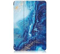 Yiernuo Coque pour Samsung Galaxy Tab S9 FE+/Tab S9 FE Plus/Tab S9 Plus 12,4 Pouces SM-X610/X616 X810/X816B/X818U Tablette,Etui Housse de Fin et Léger avec Veille/Réveil Automatique,Vagues