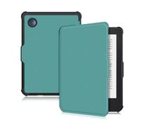 Yiernuo Coque pour Tolino Shine Color/Shine 5(2024)/Shine 4(2022) & Kobo Clara Colour/Clara BW(2024)/Clara 2E(2022) eReader,Etui Housse de Folio avec Veille/Réveil Automatique,Vert
