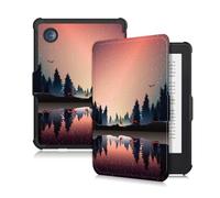 Yiernuo Coque pour Tolino Shine Color/Shine 5(2024)/Shine 4(2022) & Kobo Clara Colour/Clara BW(2024)/Clara 2E(2022) eReader,Etui Housse de Folio avec Veille/Réveil Automatique,Crépuscule
