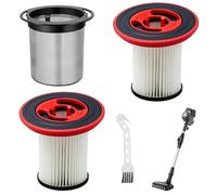 Yieson Filtre de rechange pour aspirateur sans fil Bosch Unlimited Serie 7 BKS711XXL BBS711W BBS712A BCS711GB BKS711MALL, 2 filtres principaux HEPA, 1 pré-filtre en acier inoxydable, 1 brosse de