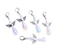 YIEUR Lot de 40 pendentifs ange gardien en métal pour mariage, baptême, ange gardien, Noël, communion, confirmation, cadeau pour invités, ange gardien, anniversaire, fabriqué à la main, Métal