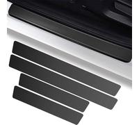 YIFANFENGSHUN 4 PièCes Protection Seuil De Porte De Voiture pour Citroen REVOLTe, Plaques De Protection De Seuil De Porte De Fibre De Carbone Plinthes