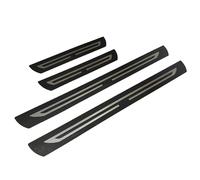 YIFANFENGSHUN Acier Inoxydable Plinthes de Seuil de Porte pour Citroen Jumpy SpaceTourer 2016-2023 2024, Threshold Bar Antidérapant Voiture Pédale Kick Plates Accessoire de Voiture,C