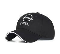 YIFANFENGSUN Casquette de Baseball Voiture pour Opel Zafira Life S 2019-2024, Casquette de Baseball Streetwear Chapeau Course Confortable & Stylée Réglable en Coton,Black
