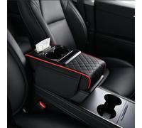 YIFANFENGSUN Coussin D'Accoudoir Voiture en Cuir pour Citr-oen C4, Housse D'Accoudoir Central Mousse Mémoire Pad Box Accessoires Confortables