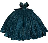 Yifanier Robe de Quinceanera à Perles Scintillantes avec traîne Robe de Bal Bouffante Robe de Bal Longue à Paillettes Robes Sweet 15 16 MT007