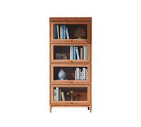 YIFEI2013-SHOP Étagère à Livres Bibliothèque vitrine bibliothèque de Porte vestiaire Bureau Bureau Salon Chambre Armoire Armoire Étagères (Color : A, Size : 80cm)