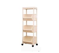 YIFEI2013-SHOP Étagère à Livres Racque de Plancher Multicouche rotative Amovible Bibliothèque Simple Bibliothèque de Bureau for Enfants Étagères (Color : 05)