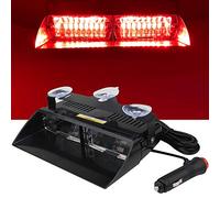 yifengshun rouge LED application de la loi d'urgence balise danger stroboscopique lumières haute luminosité 16 LED 12 V voyant d'avertissement pour camion remorque Interio